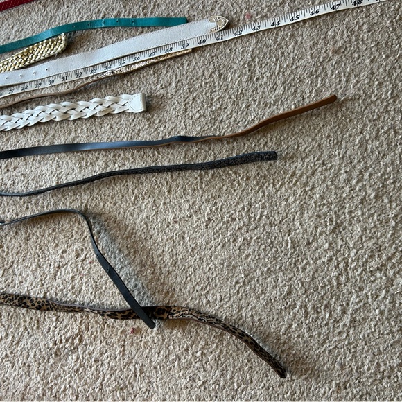 13 Assorted Colorful Belts Collection - Picture 7 of 15